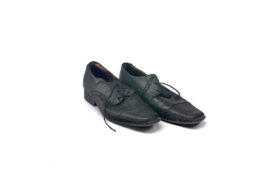 Zapatos De Suela Negros En Punta