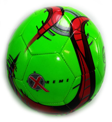 balón de fútbol color verde