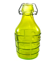 botella verde